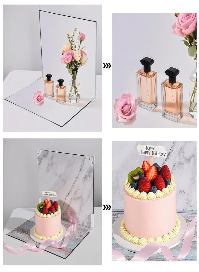 Yoocheese Product Photography Backdrops kit 16x13.3": Textured Surface for Product Photos, Food Photography, Jewelry Photoshoot - Small Background for E-commerce seller Content Creator.（7pcs/14color） - Image 2
