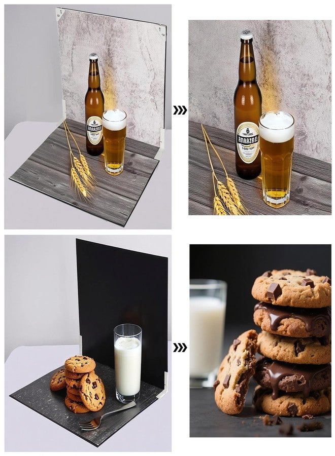 Yoocheese Product Photography Backdrops kit 16x13.3": Textured Surface for Product Photos, Food Photography, Jewelry Photoshoot - Small Background for E-commerce seller Content Creator.（7pcs/14color） - Image 3