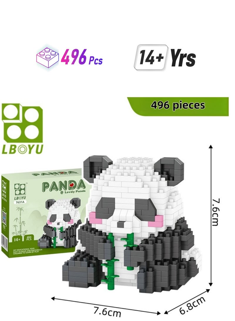 Panda Huahua Mini Block - Type B 