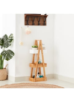 Home Box Lexus 3-Tier Triangular Bath Rack 30 x 80 x 18 cm  - Image 2