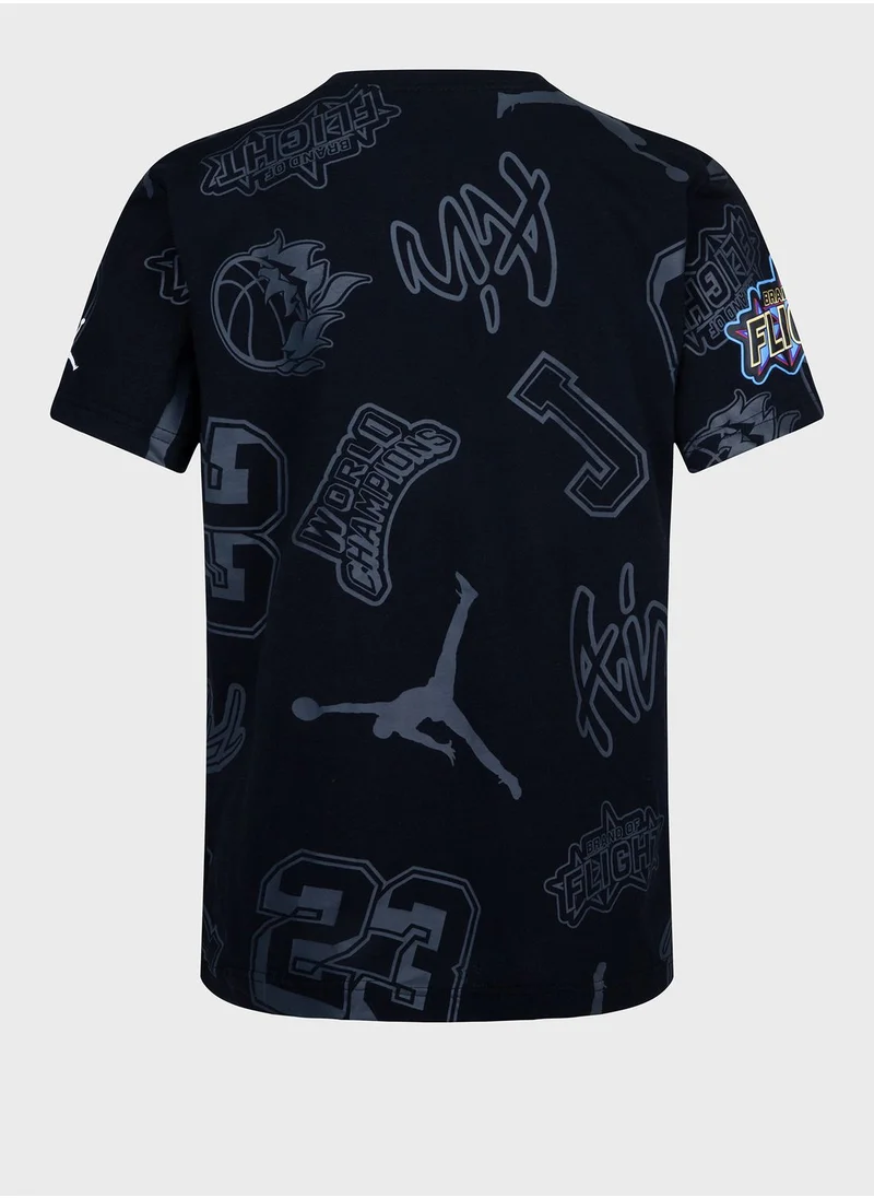 Jordan Kids Jordan Jersey Patch T-Shirt
