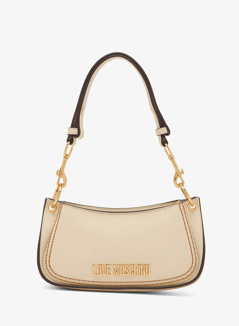 Stitched Love Shoulder Bag