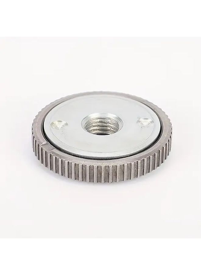 M14 Self Locking Pressure Plate Thread Quick Release Nut Clamping Equipment Tool Accessory 1pc Silver - Image 3