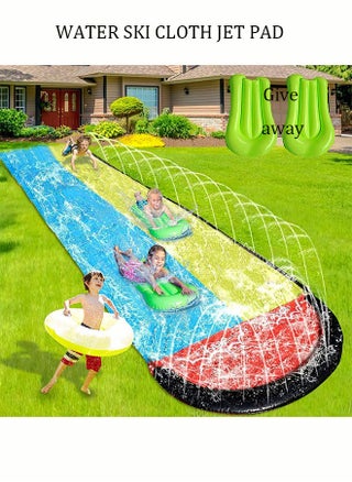 Inflatable Water Slide Lane Lawn Waterslide Kids Pool Water Slides With Crash Pad Splash Sprinkler Boogie Boards For Outdoor Water Toys 2 Skateboards - pzsku/ZA6DA3639BD28DE569B65Z/45/1746667495/586a8e85-75bb-4153-a333-f8c243f82934