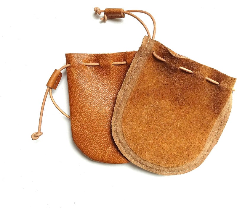 Analys CC Fantastic Workmanship Genuine Leather Drawstring Coin Purse - Image 4