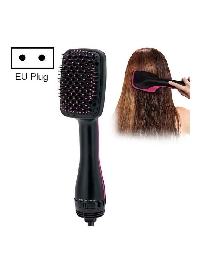 BGM Professional Multi Function Electric Hair Blow Brush Black - Image 1