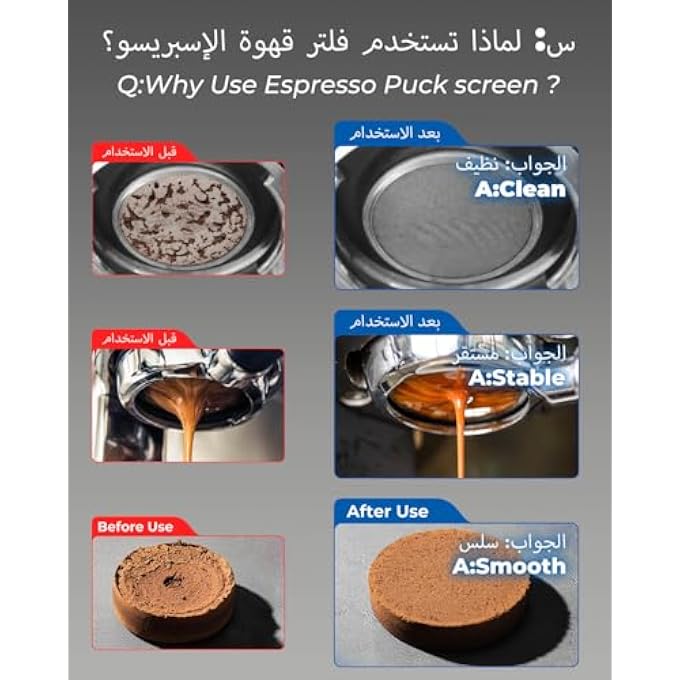 Unity 3 Pcs 51Mm Espresso Puck Screen  02Mm Ultra Thin Puck Screen Stainless Steel Reusable Coffee Filter Compatible With Espresso Machine 51Mm Portafilter Basket - Image 5