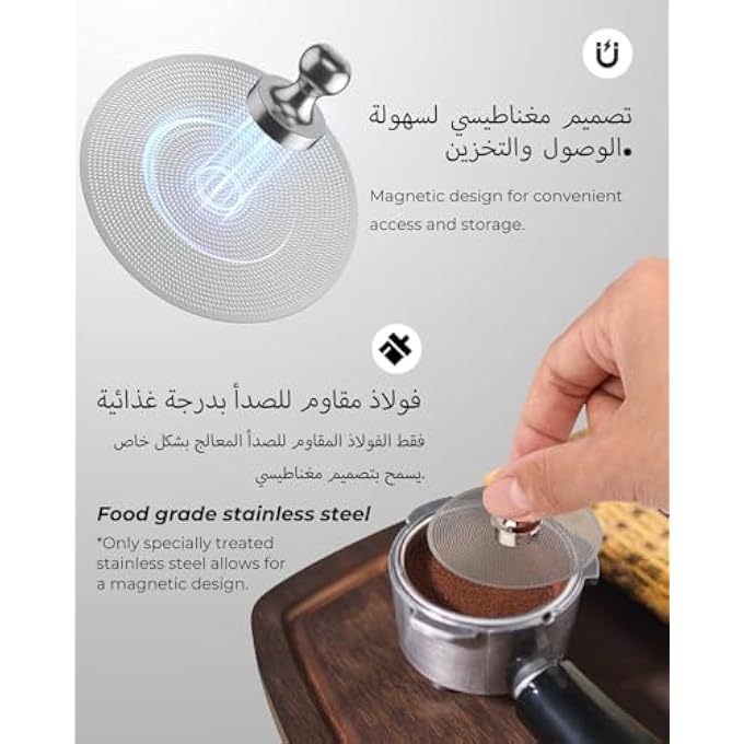 Unity 3 Pcs 51Mm Espresso Puck Screen  02Mm Ultra Thin Puck Screen Stainless Steel Reusable Coffee Filter Compatible With Espresso Machine 51Mm Portafilter Basket - Image 2