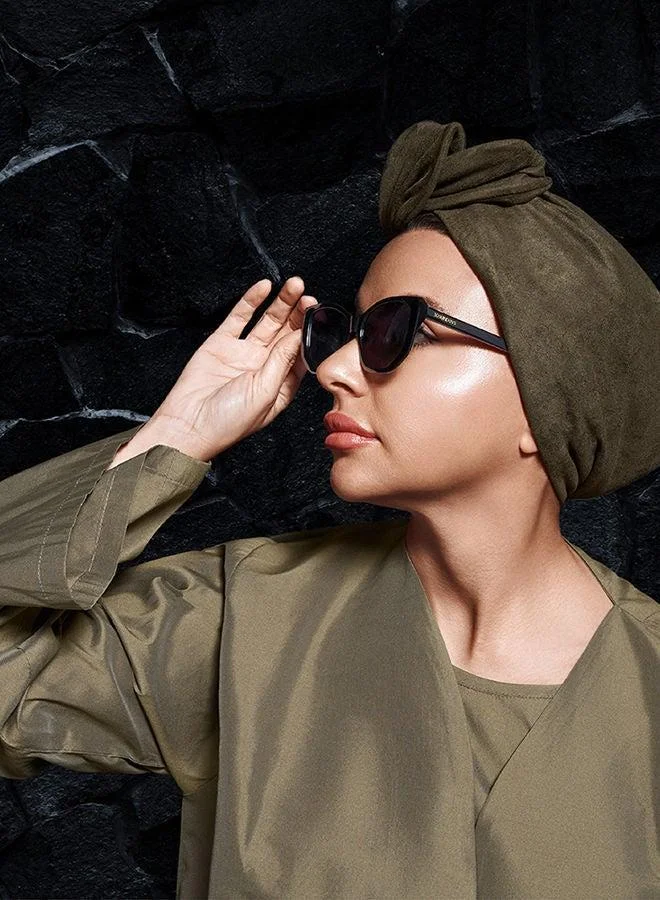 30Sundays 30Sundays BRIAR,Women Sunglasses, Hexagon Sunglasses, UV Protection: UV400 (Black,Black)