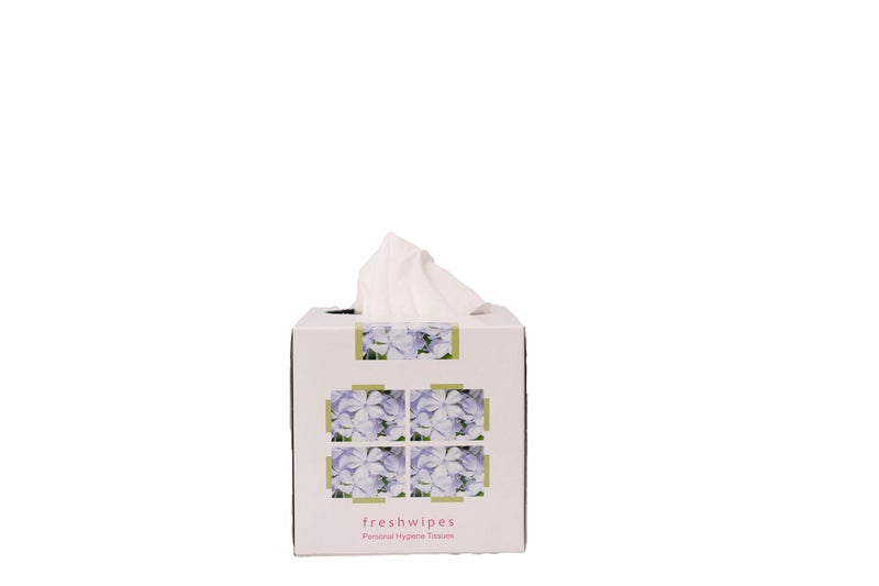 Kosher 2 Ply Facial Tissue Box | White Cuboid Shaped Box | 80 Pulls X Pack of 8 (Total 640 Pulls) | Ultrasoft face tissue, high absorption tissue - Image 2