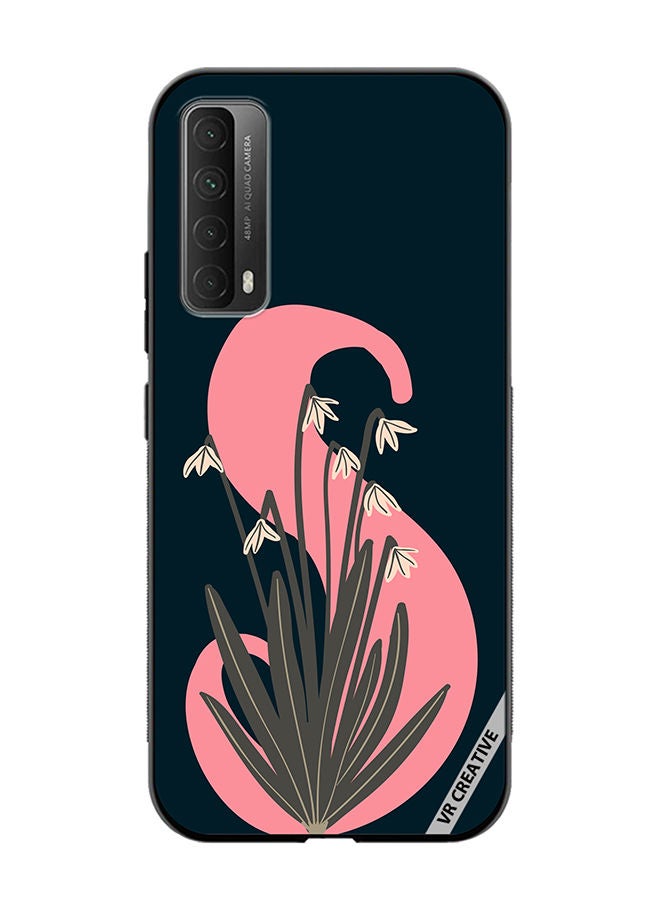 VR CREATIVE Protective Case Cover For Huawei Y7a Alphabet S Design Multicolour - Image 1