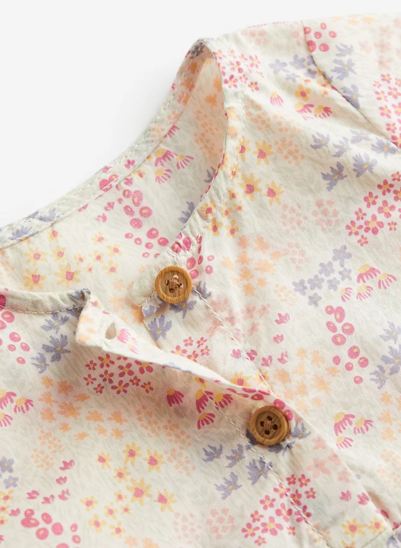 H&M Kids Seersucker Peplum Blouse
