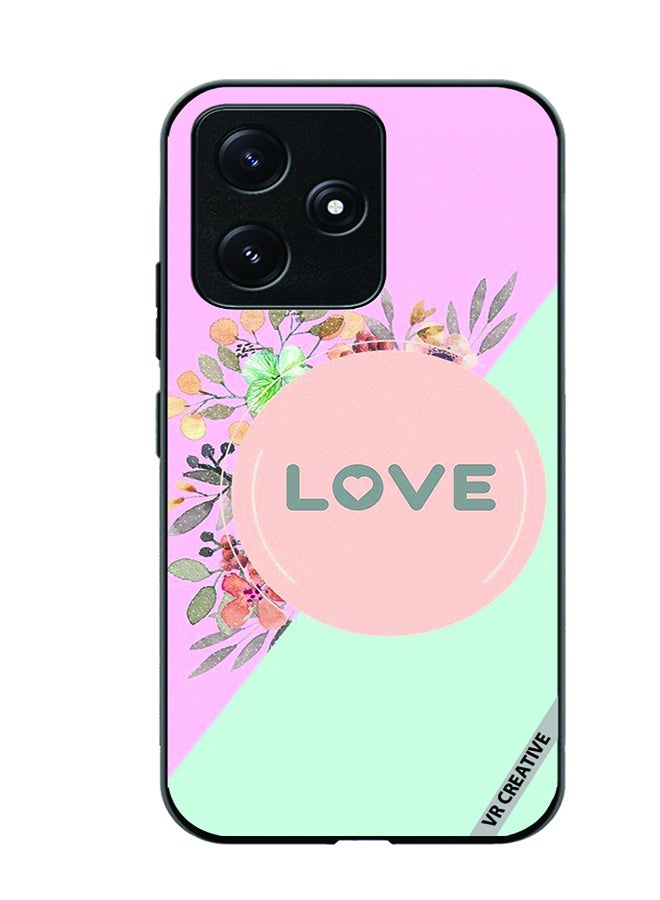 VR CREATIVE Protective Case Cover For Xiaomi Poco M6 Pro 5G Love Design Multicolour - Image 1