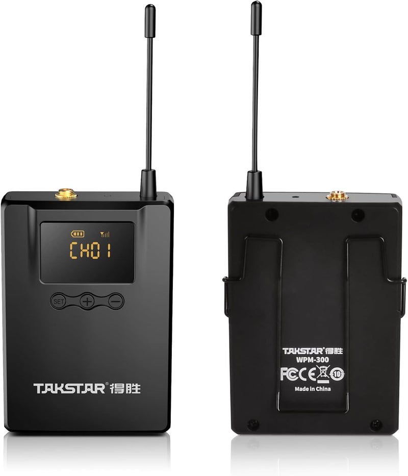 TAKSTAR UHF Wireless in-Ear Monitor Receiver for WPM-300 with In-Earphones - Image 2