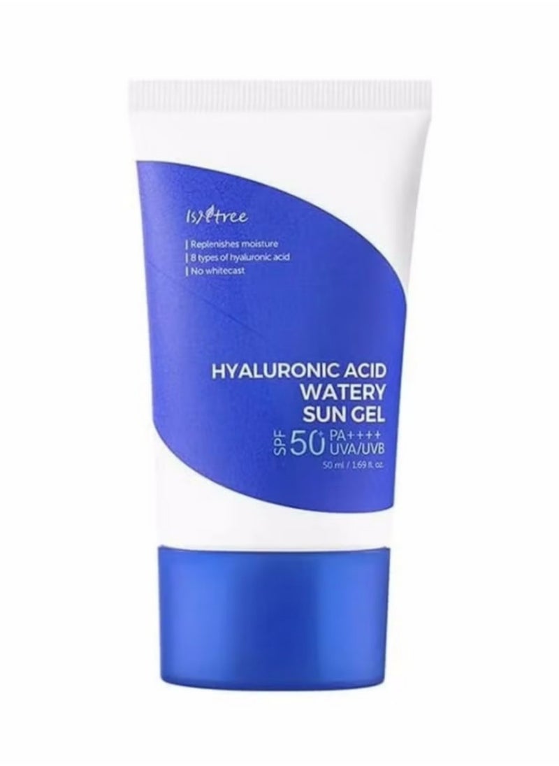 ISNTREE Radiant Protection, Isntree Watery Sun Gel Infused with Eight Types of Hyaluronic Acid, Sunscreen, Sunblock, SPF (Sun Protection Factor), UVA, UVB,  - Image 1