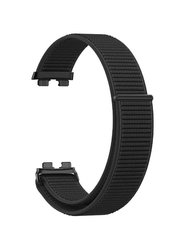 Solo Loop Nylon Bands, Breathable Sport Wristband Adjustable Replacement Strap for Huawei Band 8/9/10 - Image 2