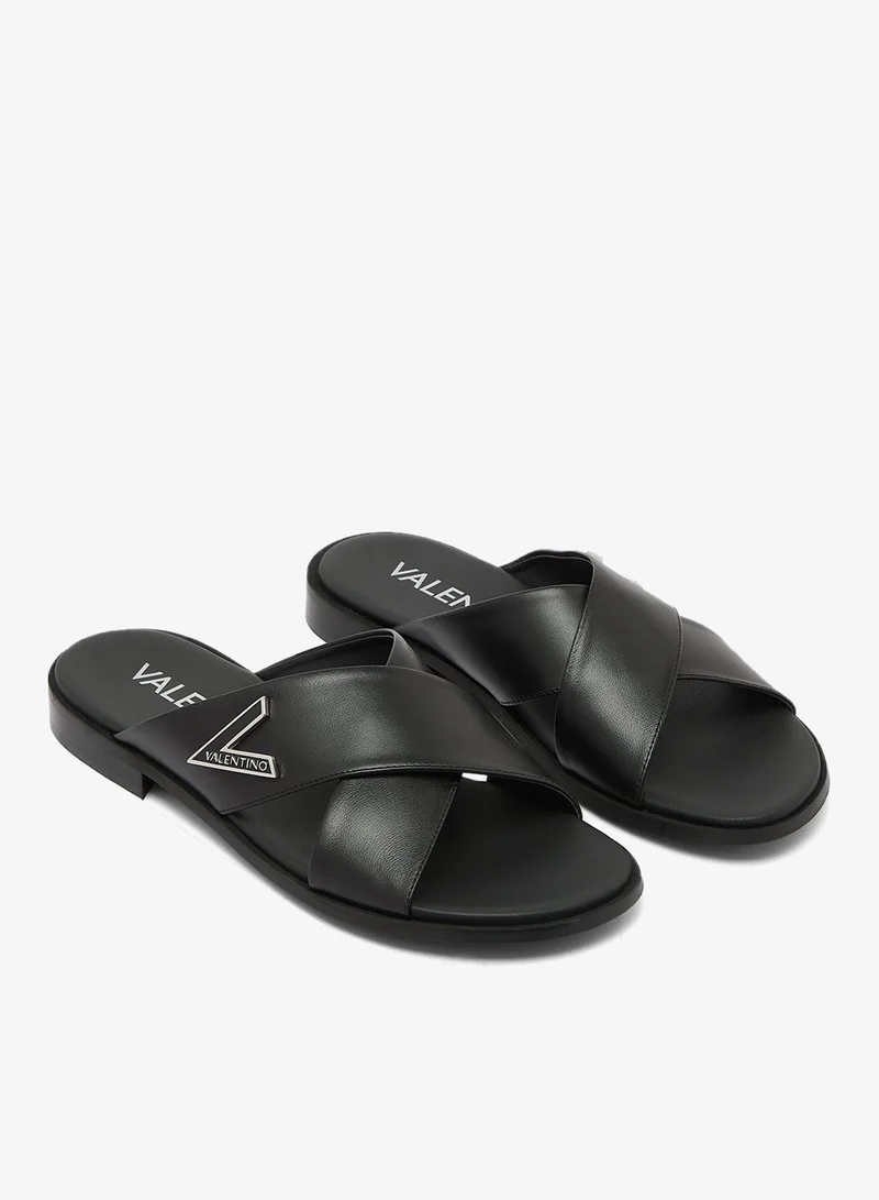 Valentino By Mario Valentino Casual Slip On Flat Sandals