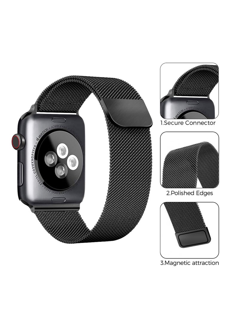 Rock Pow Stainless Steel Replacement Band For Apple Watch Series Ultra/8/7/6/5/4/3/2/1 42/44/45/49mm  - Image 3