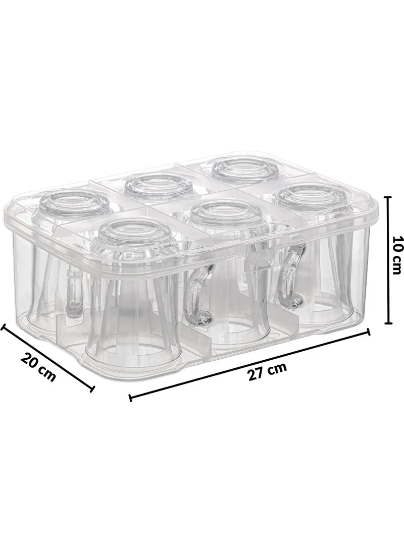 Piev Urve Water Glass Cup Mug Carrying Device Protective Storage Container