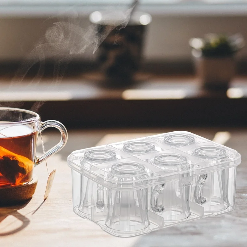 Piev Urve Water Glass Cup Mug Carrying Device Protective Storage Container