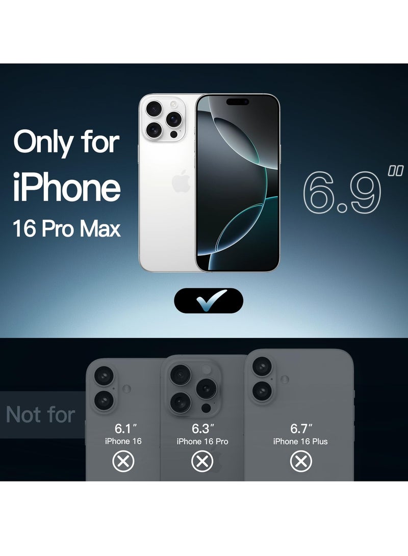 BORTONY iPhone 16 Pro Max Case Silicone Case Cover Durable and Anti Scratch Shockproof iPhone 16 Pro Max Cover 6.9 inch - Image 2