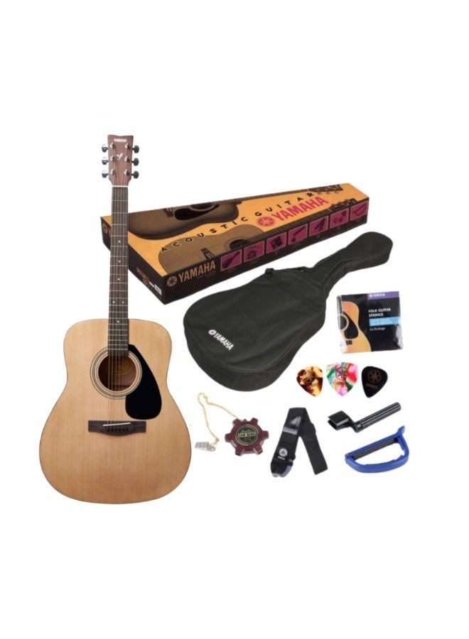 YAMAHA Dreadnought Acoustic Guitar Package F310P Full‑Size – Natural - Image 2