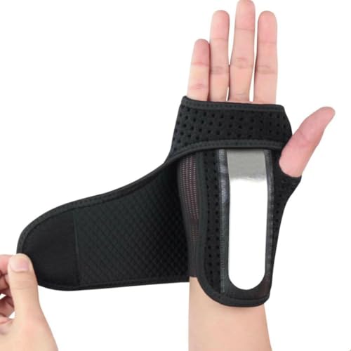 Cetaplast Premium Wrist Support Brace With Steel Plate Splint & Breathable Mesh – Adjustable Compression Strap For Wrist Pain Relief, Carpal Tunnel, Sprain, Injury & Sports Protection Right Hand - Image 1