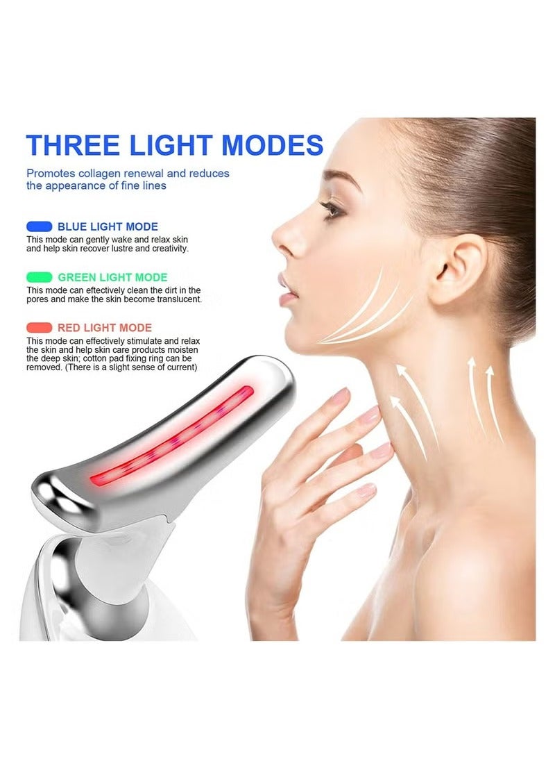 Loquat Firming Wrinkle Removal Device, Neck Face Lifting Tighten Massager, LED Photon Therapy Anti Wrinkle Double Chin Remover - Image 5