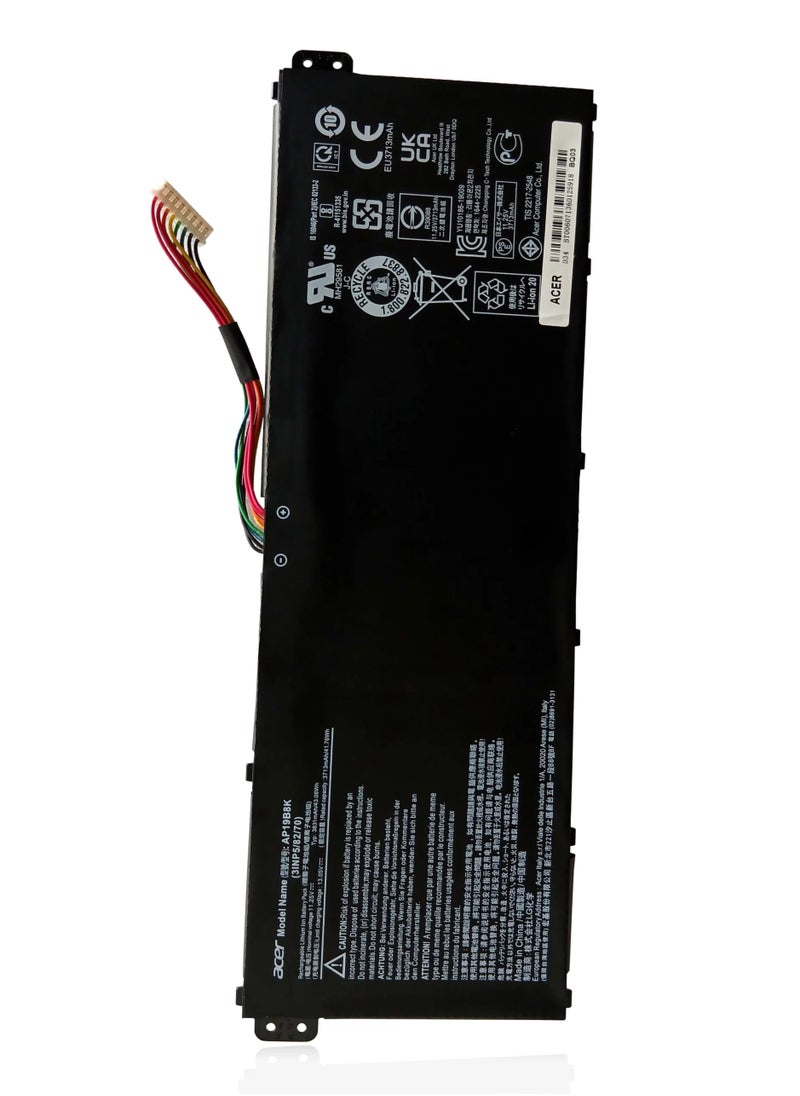 Generic - AP19B8K Laptop Battery for Acer Aspire 3 A314-22 A315-23 A315-56 A315-58 A317-52 A317-53 5 A514-53 A514-54 A515-56 Swift 3 SF314-42 SF314-57 SF314-58 TravelMate P2 TMP214-51 TMP214-52 TMP215-51 - Image 1