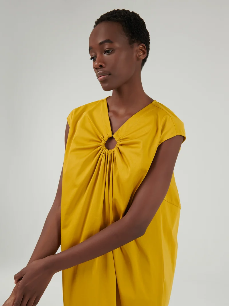 leem Front Eyelet Kaftan