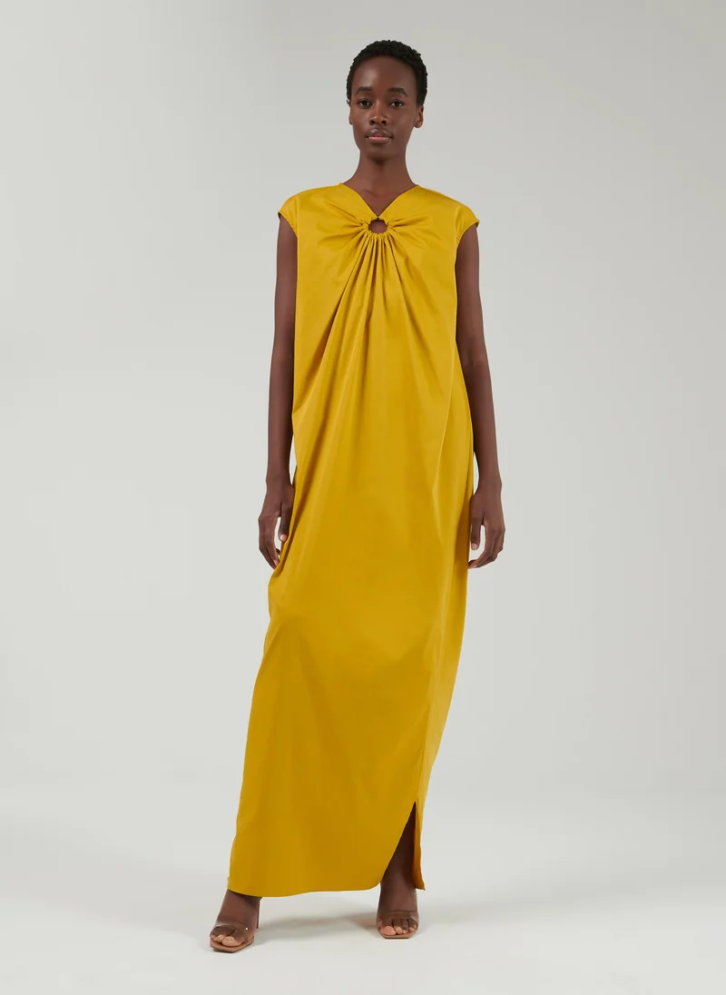 leem Front Eyelet Kaftan