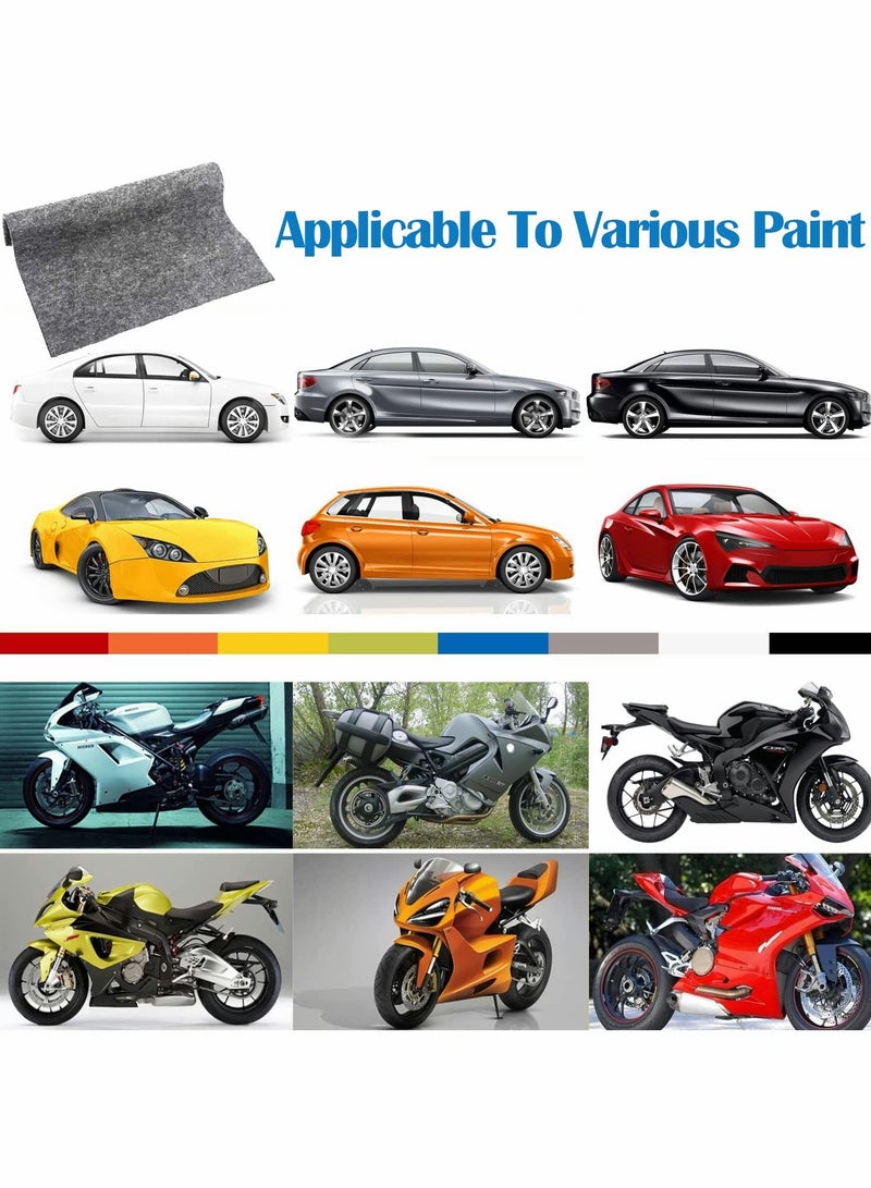 KASTWAVE Car Scratch Remover, Nano Sparkle Cloth for Car Scratches, 4 Pcs Nano Magic Cloth for Clean Paint, Surface Polish, Water Stains, Rust and Scratches Remover(Gray) - Image 5