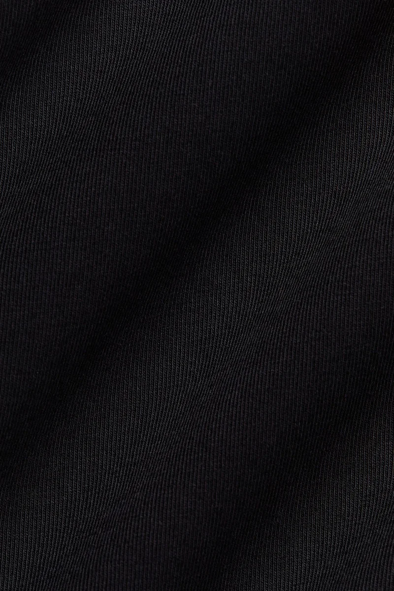 اتش اند ام بلوزة من القطن بأكمام طويلة