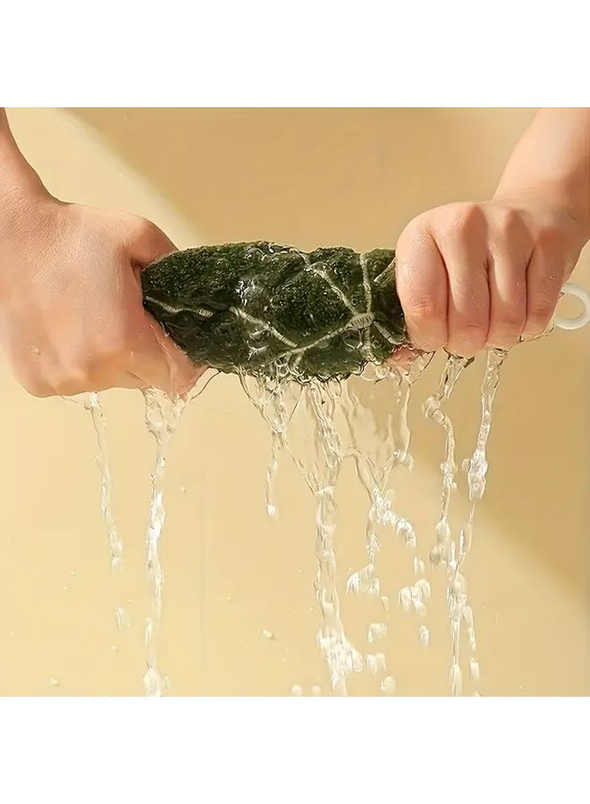 Leaf Shaped Alocasia Hanging Hand Towel Ultra Soft Absorbent Quick Dry Kitchen Decor - Image 4