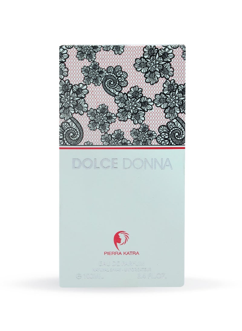 Pierra Katra Dolce Donna For Women Eau De Parfum, 100Ml  - Image 2
