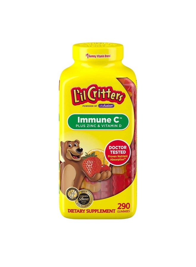 Vita L'il Critter Kids' Immune C Plus Zinc and Vitamin D (290 Count) - Image 1
