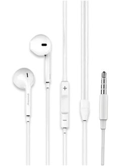 glassology In-ear Headphone 3.5mm Wired Earphone with Microphone Headset Stereo Sound Earphones Compatible with MacBook Pro 2021,iPhone,iPod,iPad,Mac Studio,PS4/ PS5,MP3/4,Android Phone  - Image 1