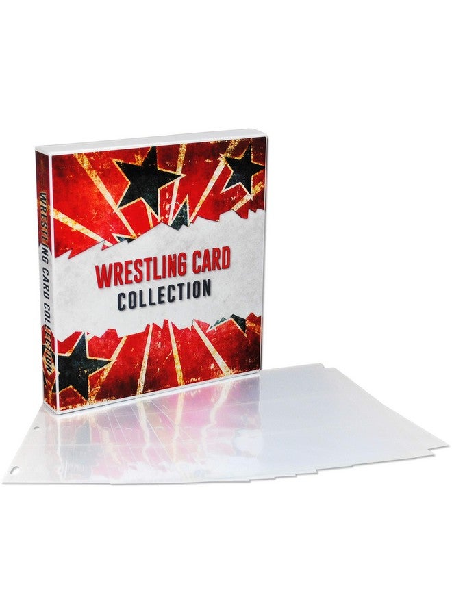 UniKeep حافظة بطاقات قابلة للتجميع بتصميم WWE WrestleMania من UniKeep - تأتي مع 20 صفحة بطاقات - Image 1
