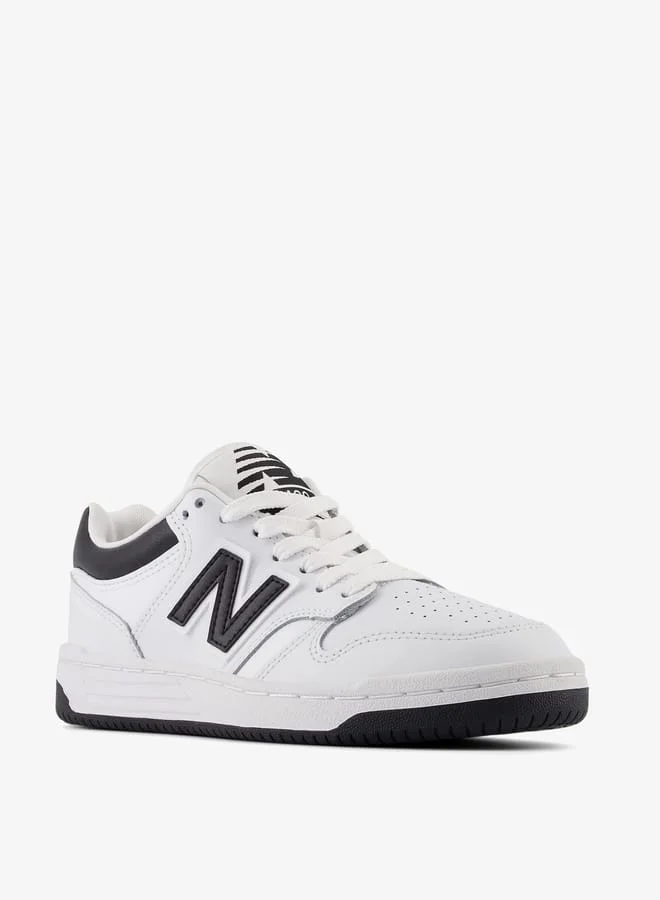 New Balance Boys' Colourblock Sports Shoes with Lace-Up