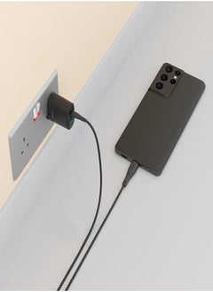 Pawa PVC 60W Data & Quick Charging USB C to USB C Cable 1.2m/4ft - Black  - Image 3