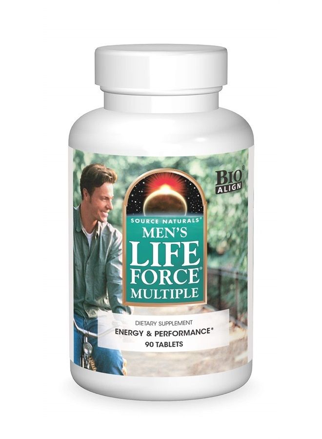 Source Naturals : Men's Life Force, 90 tabs - Image 1
