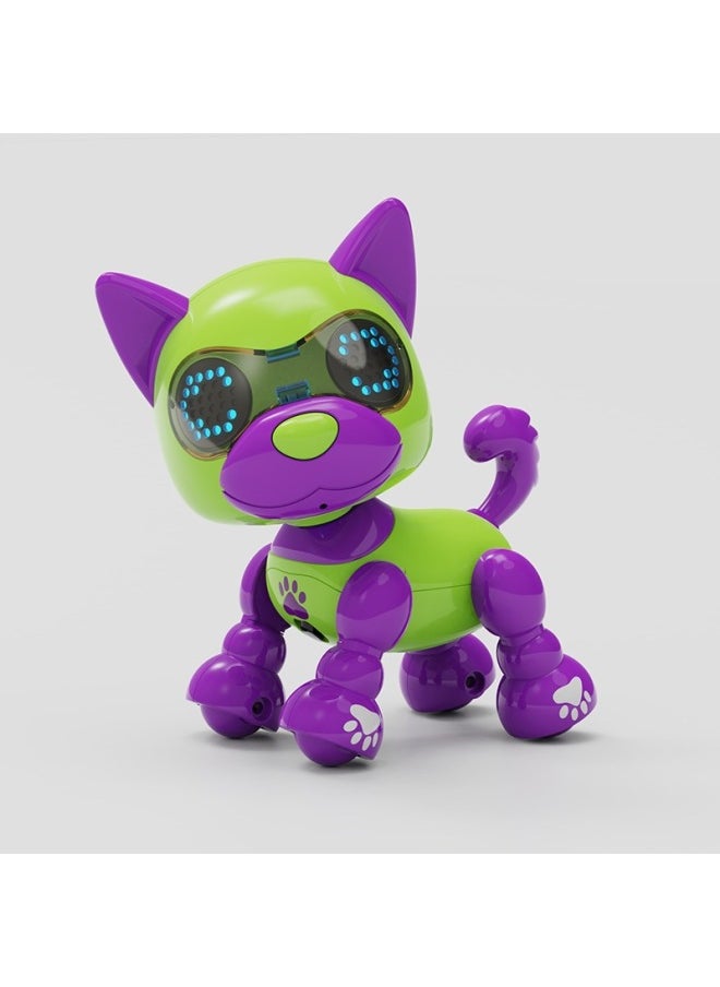 Children's Intelligent Machine Radish Dog Light Electric Touch Induction Talking Electronic Pet Early Education Toys-Color:Smart Puppy [Shiba Inu]]  - Image 1