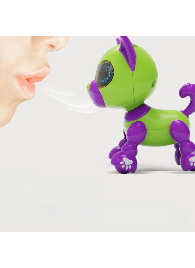 Children's Intelligent Machine Radish Dog Light Electric Touch Induction Talking Electronic Pet Early Education Toys-Color:Smart Puppy [Shiba Inu]]  - Image 3