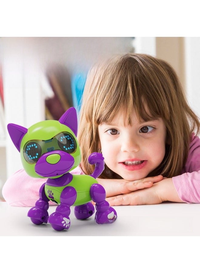 Children's Intelligent Machine Radish Dog Light Electric Touch Induction Talking Electronic Pet Early Education Toys-Color:Smart Puppy [Shiba Inu]]  - Image 2