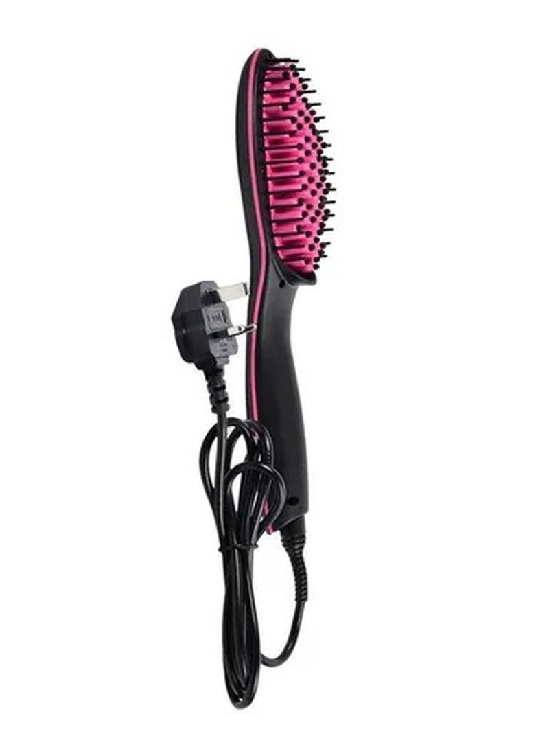 SIMPLY STRAIGHT Professional LCD Display Fast Hair Straightener Brush - Image 1
