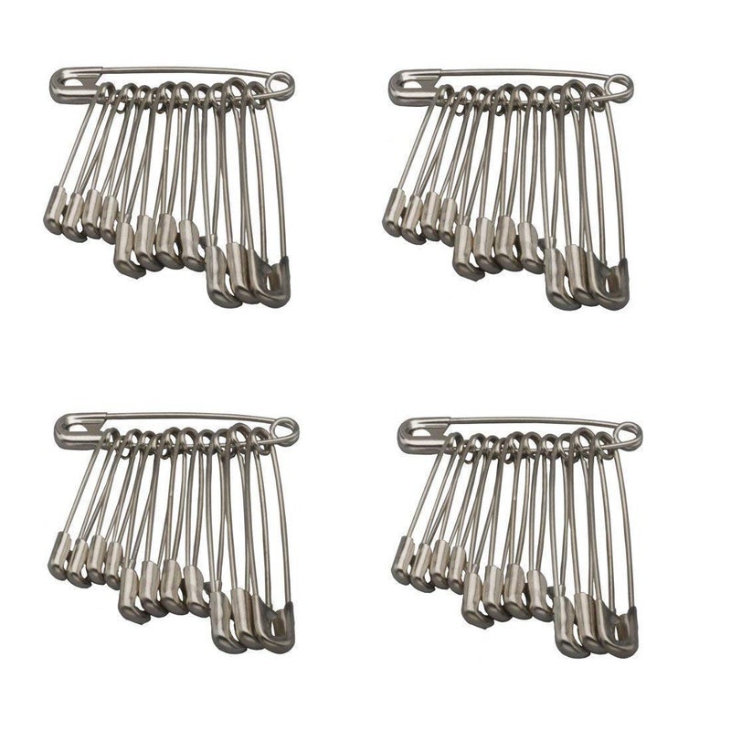 advancedestore Steel Safety Pins for Women, Metallic (Pack of 40) - Image 5