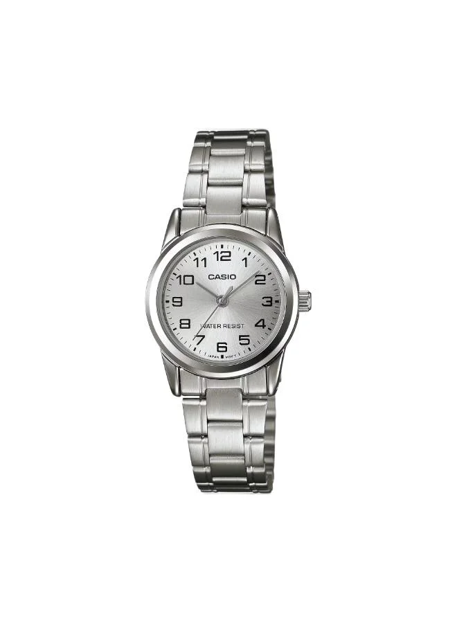 كاسيو Women's Stainless Steel Analog Watch LTP-V001D-7BUDF - 31X25  mm
