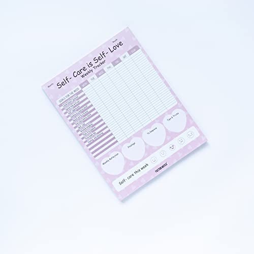 FACTOR NOTES Tear-off Notepads:A4 Sized|52 Sheets|100 GSM(Self Care Weekly) - Image 3
