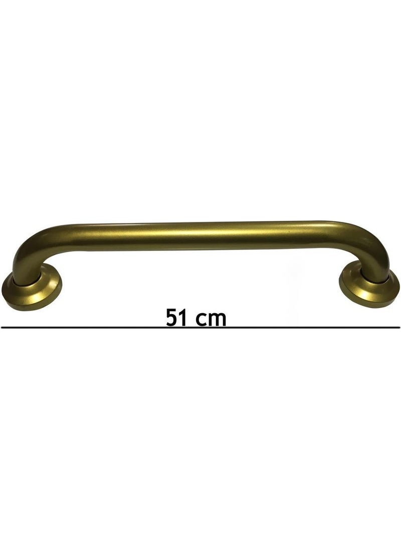 Pasus Stainless Bronze Disabled Grab Bar Handle 51 Cm WC Bathroom  - Image 2