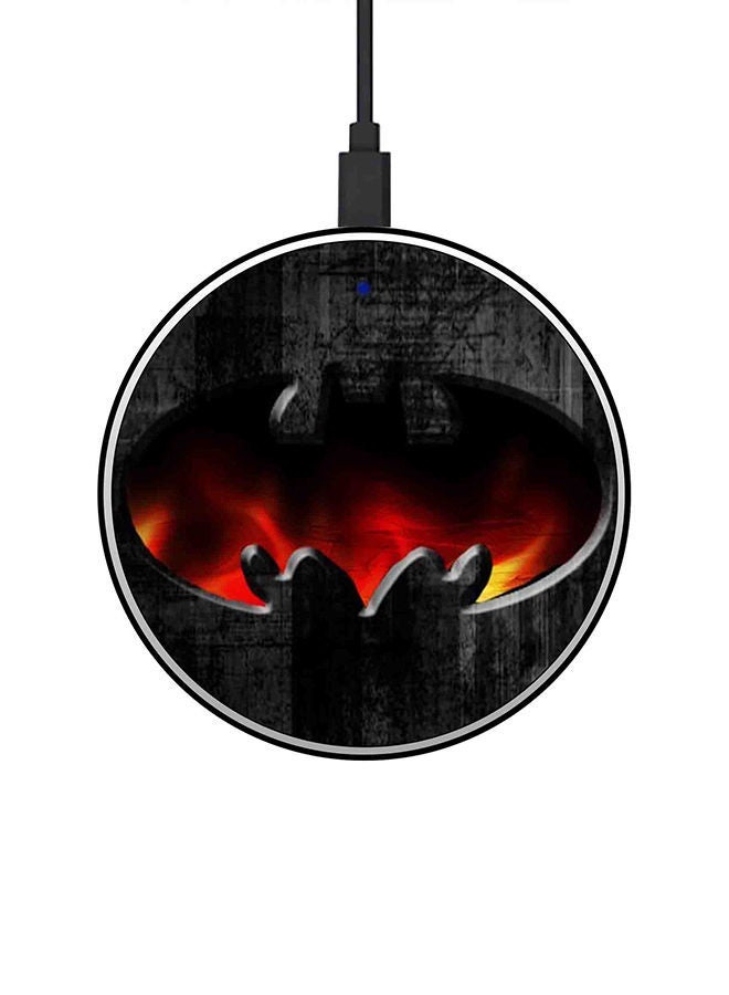 NIBEMINENT 15W Ultra Slim Fast Wireless Charger Multicolour